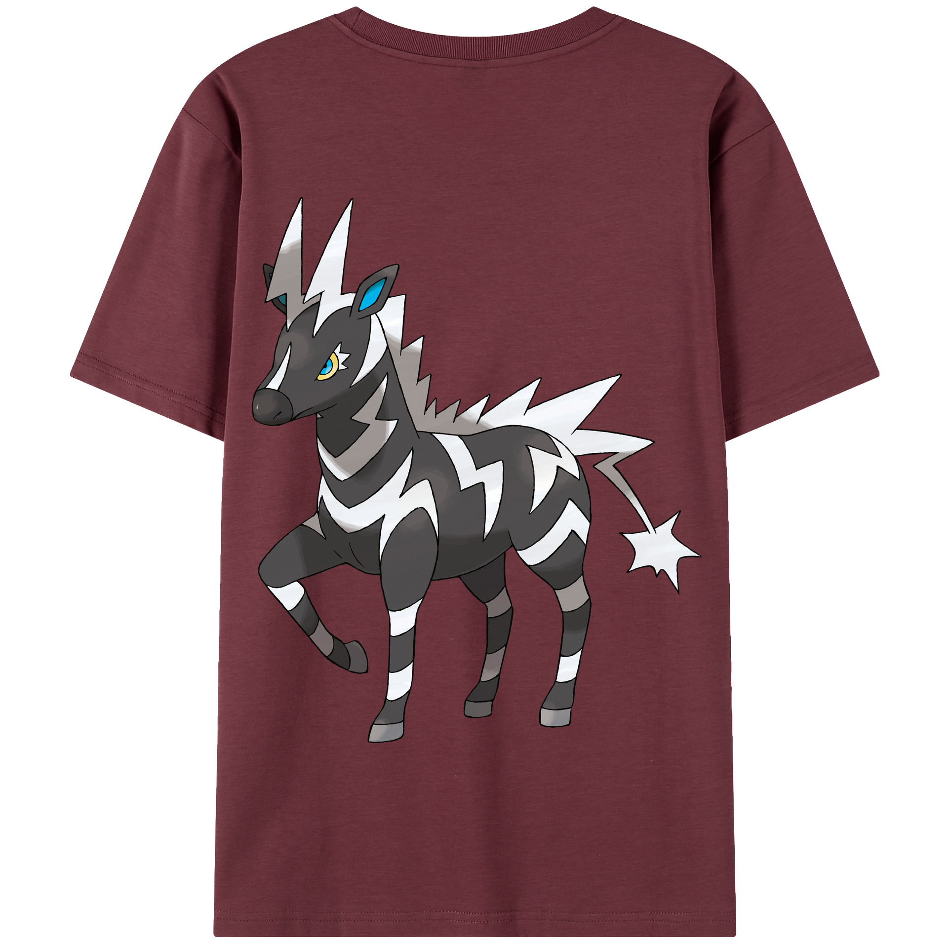 （画像用） ポケットモンスター Pokémon 綿100％半袖Tシャツ（背面プリント）
